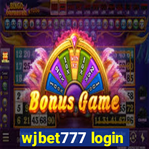 wjbet777 login